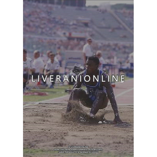 RETROSPETTIVA CARL LEWIS ATLETICA NELLA FOTO CARL LEWIS AG ALDO LIVERANI SAS