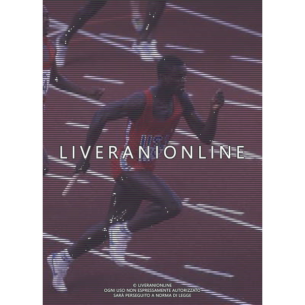 RETROSPETTIVA CARL LEWIS ATLETICA NELLA FOTO CARL LEWIS AG ALDO LIVERANI SAS