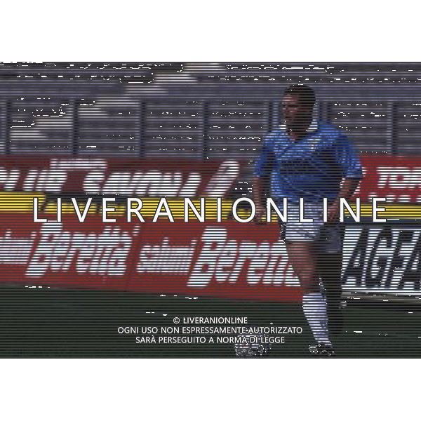 RETROSPETTIVA PAUL GASCOIGNE CALCIATORE NELLA FOTO PAUL GASCOIGNE CON LA MAGLIA DELLA LAZIO AG ALDO LIVERANI SAS