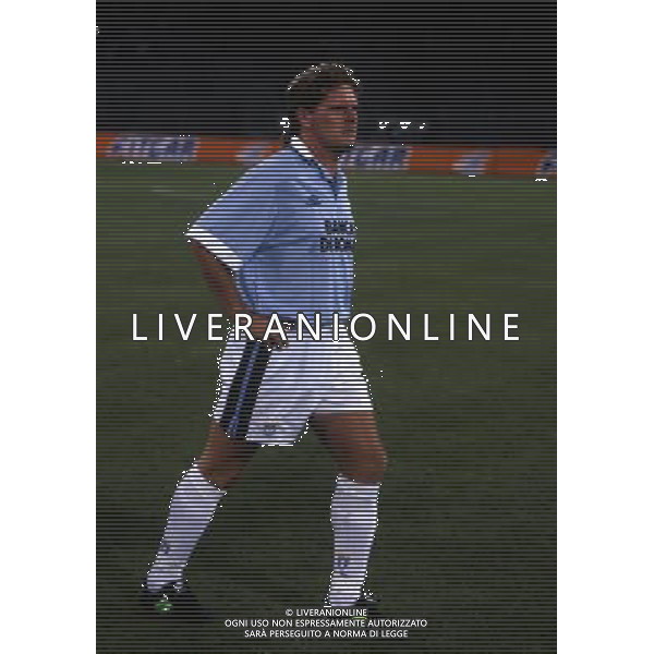 RETROSPETTIVA PAUL GASCOIGNE CALCIATORE NELLA FOTO PAUL GASCOIGNE CON LA MAGLIA DELLA LAZIO AG ALDO LIVERANI SAS