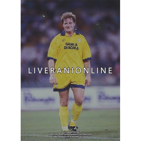 RETROSPETTIVA PAUL GASCOIGNE CALCIATORE NELLA FOTO PAUL GASCOIGNE CON LA MAGLIA DELLA LAZIO AG ALDO LIVERANI SAS
