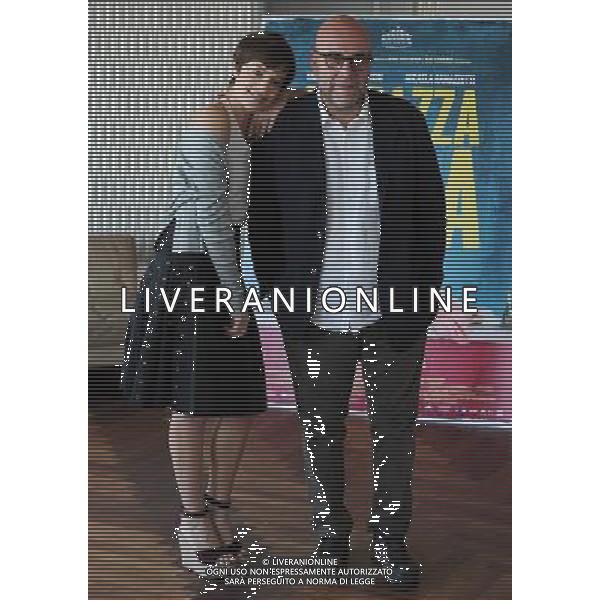 Photocall del Film \' La Pazza Gioia\' di Paolo Virzi\' Milano - 17.05.2016 Nella Foto:Micaela Ramazzotti con Paolo Virzi\' /Ph.Vitez-Ag. Aldo Liverani