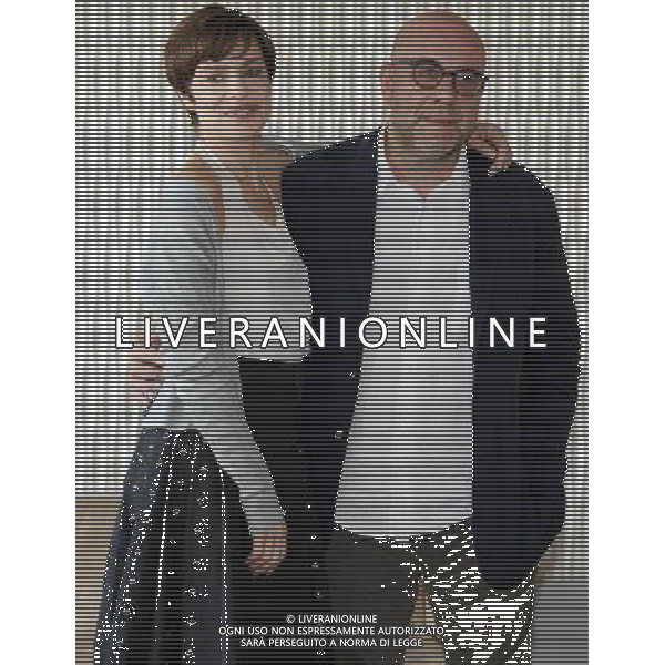 Photocall del Film \' La Pazza Gioia\' di Paolo Virzi\' Milano - 17.05.2016 Nella Foto:Micaela Ramazzotti con Paolo Virzi\' /Ph.Vitez-Ag. Aldo Liverani