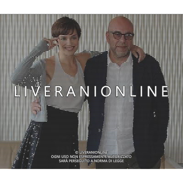 Photocall del Film \' La Pazza Gioia\' di Paolo Virzi\' Milano - 17.05.2016 Nella Foto:Micaela Ramazzotti con Paolo Virzi\' /Ph.Vitez-Ag. Aldo Liverani