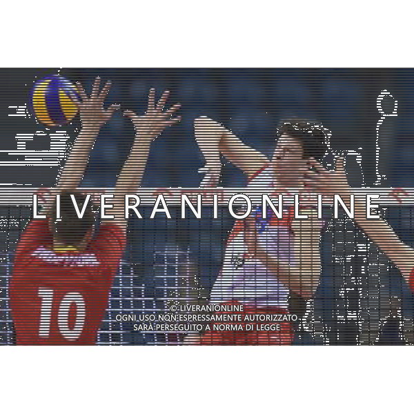 2016.05.17 Warszawa Siatkowka mezczyzn Memorial Huberta Jerzego Wagnera Belgia - Serbia N/z Srecko Lisinac Foto Lukasz Laskowski / PressFocus/NEWSPIX.PL 2016.05.17 Warszawa Men volleyball 14th Hubert Jerzy Wagner Memorial Belgium - Serbia Srecko Lisinac Credit: Lukasz Laskowski / PressFocus --- Newspix.pl *** Local Caption *** www.newspix.pl mail us: info@newspix.pl call us: 0048 022 23 22 222 --- Polish Picture Agency by Ringier Axel Springer Poland