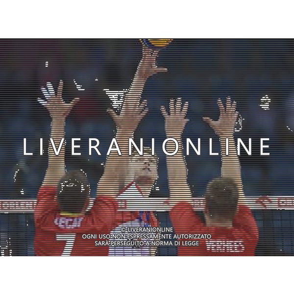 2016.05.17 Warszawa Siatkowka mezczyzn Memorial Huberta Jerzego Wagnera Belgia - Serbia N/z Dokic Tomislav Foto Lukasz Laskowski / PressFocus/NEWSPIX.PL 2016.05.17 Warszawa Men volleyball 14th Hubert Jerzy Wagner Memorial Belgium - Serbia Dokic Tomislav Credit: Lukasz Laskowski / PressFocus --- Newspix.pl *** Local Caption *** www.newspix.pl mail us: info@newspix.pl call us: 0048 022 23 22 222 --- Polish Picture Agency by Ringier Axel Springer Poland