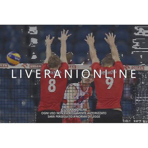 KRAKOW , TAURON ARENA 17.05.2016 SPORT SIATKOWKA REPREZENTACJA KADRA XIV MEMORIAL HUBERTA JERZEGO WAGNERA BELGIA - SERBIA NZ KEVIN KLINKENBERG ( BELGIUM ) NEMANJA JAKOVLJEVIC ( SERBIA ) PIETER VERHEES ( BELGIUM ) FOT MICHAL NOWAK / NEWSPIX.PL KRAKOW , TAURON ARENA 17.05.2016 VOLLEYBALL NATIONAL TEAMS COMPETITION XIV WAGNER\'S MEMORIAL BELGIUM - SERBIA MICHAL NOWAK / NEWSPIX.PL --- Newspix.pl *** Local Caption *** www.newspix.pl mail us: info@newspix.pl call us: 0048 022 23 22 222 --- Polish Picture Agency by Ringier Axel Springer Poland