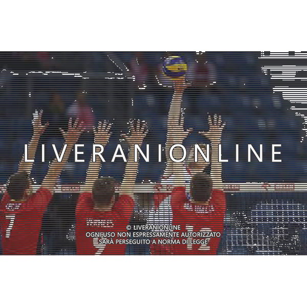 KRAKOW , TAURON ARENA 17.05.2016 SPORT SIATKOWKA REPREZENTACJA KADRA XIV MEMORIAL HUBERTA JERZEGO WAGNERA BELGIA - SERBIA NZ FRANCOIS LECAT ( BELGIUM ) PIETER VERHEES ( BELGIUM ) GERT VAN WALLE ( BELGIUM ) DRAZEN LUBURIC ( SERBIA ) FOT MICHAL NOWAK / NEWSPIX.PL KRAKOW , TAURON ARENA 17.05.2016 VOLLEYBALL NATIONAL TEAMS COMPETITION XIV WAGNER\'S MEMORIAL BELGIUM - SERBIA MICHAL NOWAK / NEWSPIX.PL --- Newspix.pl *** Local Caption *** www.newspix.pl mail us: info@newspix.pl call us: 0048 022 23 22 222 --- Polish Picture Agency by Ringier Axel Springer Poland