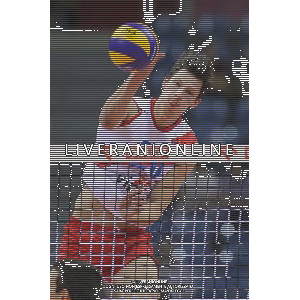 17.05.2016 KRAKOW (TAURON ARENA) XIV MEMORIAL HUBERTA JERZEGO WAGNERA MECZ BELGIA - SERBIA ( MATCH BELGIUM - SERBIA ) N/Z SRECKO LISINAC SYLWETKA ATAK FOT MACIEJ GOCLON / FOTONEWS/NEWSPIX.PL --- Newspix.pl *** Local Caption *** www.newspix.pl mail us: info@newspix.pl call us: 0048 022 23 22 222 --- Polish Picture Agency by Ringier Axel Springer Poland