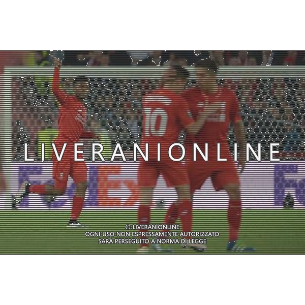 UEFA Europa League 2015/2016 Finale Basilea - 18.05.2016 Liverpool-Siviglia Nella Foto:sturridge esultanza /Ph.Vitez-Ag. Aldo Liverani