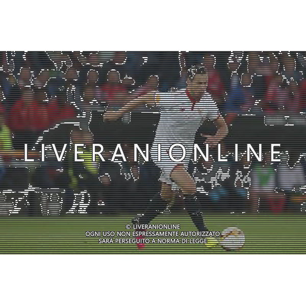 BAZYLEA 18.05.2016 MECZ FINAL LIGA EUROPY SEZON 2015/16 --- UEFA EUROPA LEAGUE FINAL MATCH IN BASEL: LIVERPOOL FC - SEVILLA FC GRZEGORZ KRYCHOWIAK FOT. PIOTR KUCZA/NEWSPIX.PL --- Newspix.pl / AGENZIA ALDO LIVERANI SAS - ITALY ONLY EDITORIAL USE ONLY Liverpool - Siviglia Finale UEFA Europa League 2015/2016 Basilea - 18.05.2016