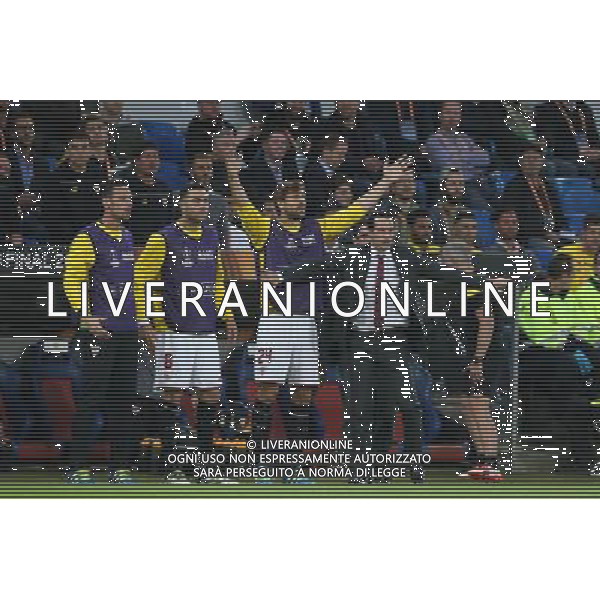 BAZYLEA 18.05.2016 MECZ FINAL LIGA EUROPY SEZON 2015/16 --- UEFA EUROPA LEAGUE FINAL MATCH IN BASEL: LIVERPOOL FC - SEVILLA FC UNAI EMERY FOT. PIOTR KUCZA/NEWSPIX.PL --- Newspix.pl / AGENZIA ALDO LIVERANI SAS - ITALY ONLY EDITORIAL USE ONLY Liverpool - Siviglia Finale UEFA Europa League 2015/2016 Basilea - 18.05.2016