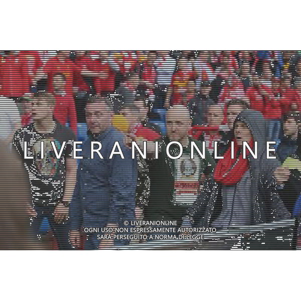 BAZYLEA 18.05.2016 MECZ FINAL LIGA EUROPY SEZON 2015/16 --- UEFA EUROPA LEAGUE FINAL MATCH IN BASEL: LIVERPOOL FC - SEVILLA FC KIBICE LIVERPOOL FC FOT. PIOTR KUCZA/NEWSPIX.PL --- Newspix.pl / AGENZIA ALDO LIVERANI SAS - ITALY ONLY EDITORIAL USE ONLY Liverpool - Siviglia Finale UEFA Europa League 2015/2016 Basilea - 18.05.2016