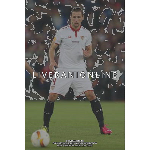 BAZYLEA 18.05.2016 MECZ FINAL LIGA EUROPY SEZON 2015/16 --- UEFA EUROPA LEAGUE FINAL MATCH IN BASEL: LIVERPOOL FC - SEVILLA FC GRZEGORZ KRYCHOWIAK FOT. PIOTR KUCZA/NEWSPIX.PL --- Newspix.pl *** Local Caption *** www.newspix.pl mail us: info@newspix.pl call us: 0048 022 23 22 222 --- Polish Picture Agency by Ringier Axel Springer Poland / AGENZIA ALDO LIVERANI SAS - ITALY ONLY EDITORIAL USE ONLY Liverpool - Siviglia Finale UEFA Europa League 2015/2016 Basilea - 18.05.2016