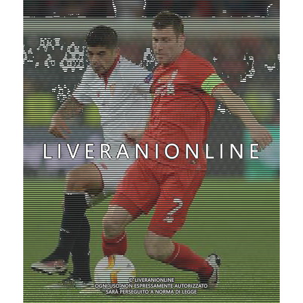 UEFA Europa League 2015/2016 Finale Basilea - 18.05.2016 Liverpool-Siviglia Nella Foto:milner banega /Ph.Vitez-Ag. Aldo Liverani