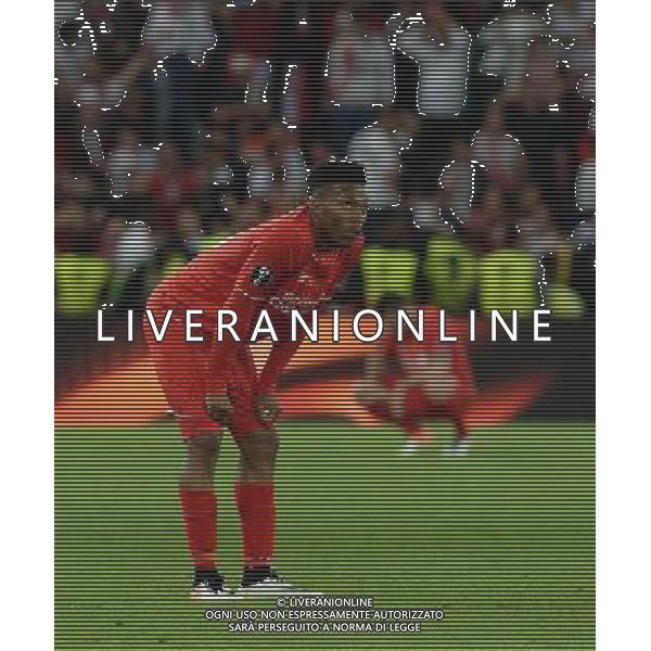 UEFA Europa League 2015/2016 Finale Basilea - 18.05.2016 Liverpool-Siviglia Nella Foto:delusione sturridge /Ph.Vitez-Ag. Aldo Liverani
