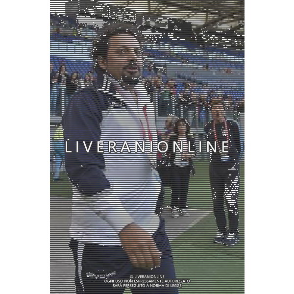 25 edizione della Partita del Cuore Roma - 18.05.2016 - Stadio Olimpico - nella foto: Enrico Brignano /Ph. Corradetti - AGENZIA ALDO LIVERANI SAS / AGENZIA ALDO LIVERANI SAS