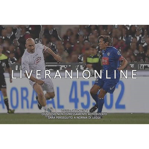 25 edizione della Partita del Cuore Roma - 18.05.2016 - Stadio Olimpico - nella foto: Luca Zingaretti e Gianni Morandi /Ph. Corradetti - AGENZIA ALDO LIVERANI SAS / AGENZIA ALDO LIVERANI SAS