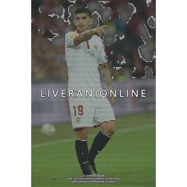 UEFA Europa League 2015/2016 Finale Basilea - 18.05.2016 Liverpool-Siviglia Nella Foto:Ever Banega /Ph.Vitez-Ag. Aldo Liverani
