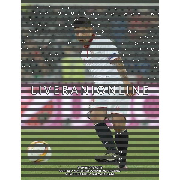 UEFA Europa League 2015/2016 Finale Basilea - 18.05.2016 Liverpool-Siviglia Nella Foto:Ever Banega /Ph.Vitez-Ag. Aldo Liverani