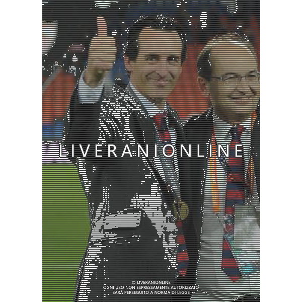 UEFA Europa League 2015/2016 Finale Basilea - 18.05.2016 Liverpool-Siviglia Nella Foto:Unai Emery /Ph.Vitez-Ag. Aldo Liverani