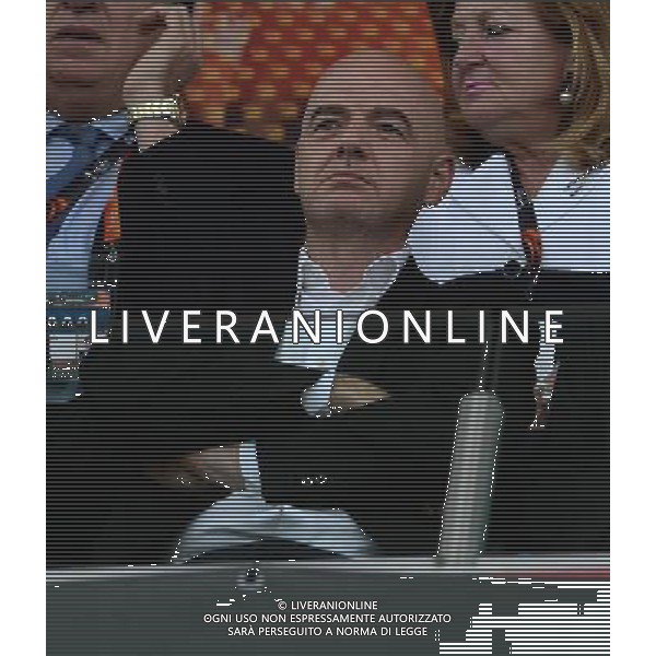 UEFA Europa League 2015/2016 Finale Basilea - 18.05.2016 Liverpool-Siviglia Nella Foto:Gianni Infantino /Ph.Vitez-Ag. Aldo Liverani