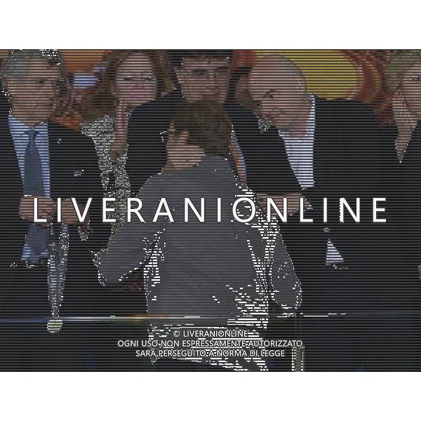 UEFA Europa League 2015/2016 Finale Basilea - 18.05.2016 Liverpool-Siviglia Nella Foto:Gianni Infantino-Jurgen Klopp /Ph.Vitez-Ag. Aldo Liverani