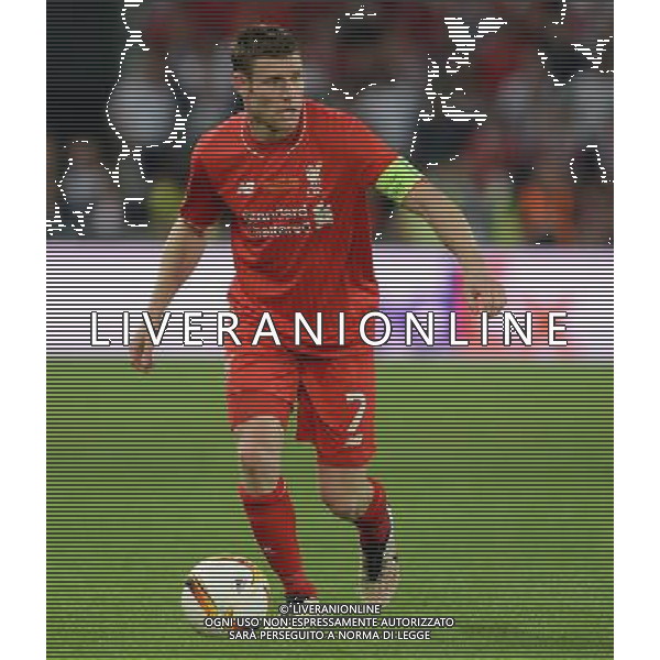 UEFA Europa League 2015/2016 Finale Basilea - 18.05.2016 Liverpool-Siviglia Nella Foto:James Milner /Ph.Vitez-Ag. Aldo Liverani