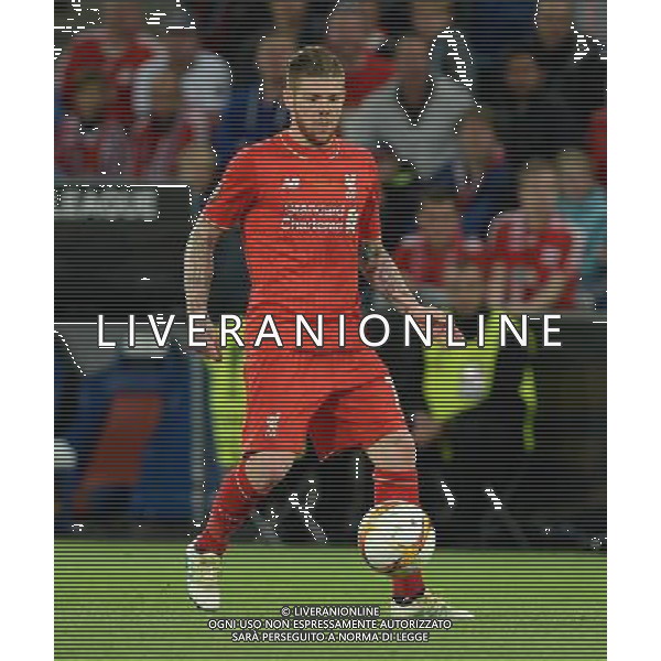 UEFA Europa League 2015/2016 Finale Basilea - 18.05.2016 Liverpool-Siviglia Nella Foto:Alberto Moreno /Ph.Vitez-Ag. Aldo Liverani