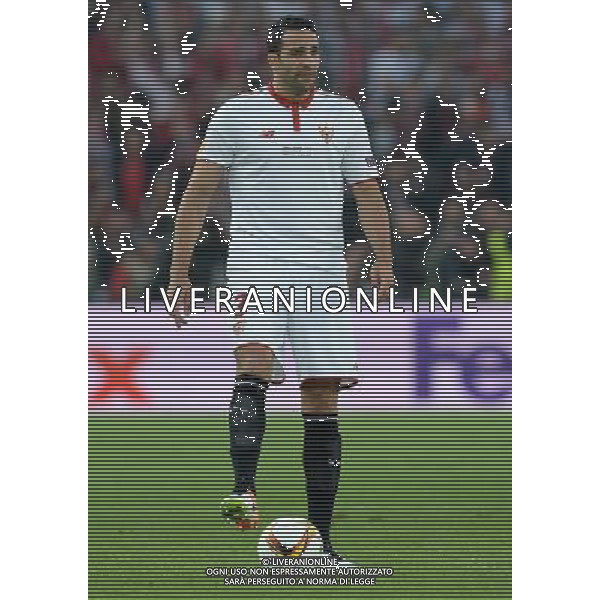 UEFA Europa League 2015/2016 Finale Basilea - 18.05.2016 Liverpool-Siviglia Nella Foto:Adil Rami /Ph.Vitez-Ag. Aldo Liverani