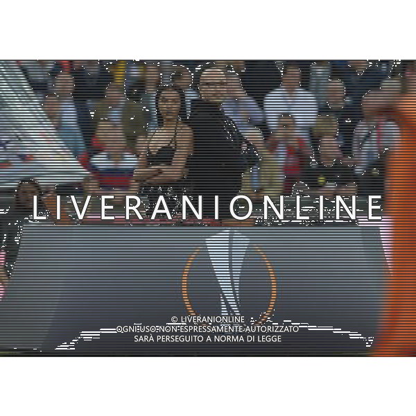 UEFA Europa League 2015/2016 Finale Basilea - 18.05.2016 Liverpool-Siviglia Nella Foto:Dj Shiller e Arlissa /Ph.Vitez-Ag. Aldo Liverani