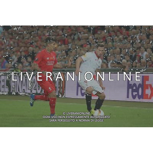 BAZYLEA 18.05.2016 MECZ FINAL LIGA EUROPY SEZON 2015/16 --- UEFA EUROPA LEAGUE FINAL MATCH IN BASEL: LIVERPOOL FC - SEVILLA FC GRZEGORZ KRYCHOWIAK FOT. PIOTR KUCZA/NEWSPIX.PL --- Newspix.pl / AGENZIA ALDO LIVERANI SAS - ITALY ONLY EDITORIAL USE ONLY Liverpool - Siviglia Finale UEFA Europa League 2015/2016 Basilea - 18.05.2016