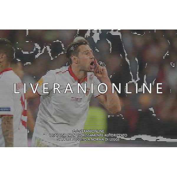 BAZYLEA 18.05.2016 MECZ FINAL LIGA EUROPY SEZON 2015/16 --- UEFA EUROPA LEAGUE FINAL MATCH IN BASEL: LIVERPOOL FC - SEVILLA FC GRZEGORZ KRYCHOWIAK FOT. PIOTR KUCZA/NEWSPIX.PL --- Newspix.pl / AGENZIA ALDO LIVERANI SAS - ITALY ONLY EDITORIAL USE ONLY Liverpool - Siviglia Finale UEFA Europa League 2015/2016 Basilea - 18.05.2016