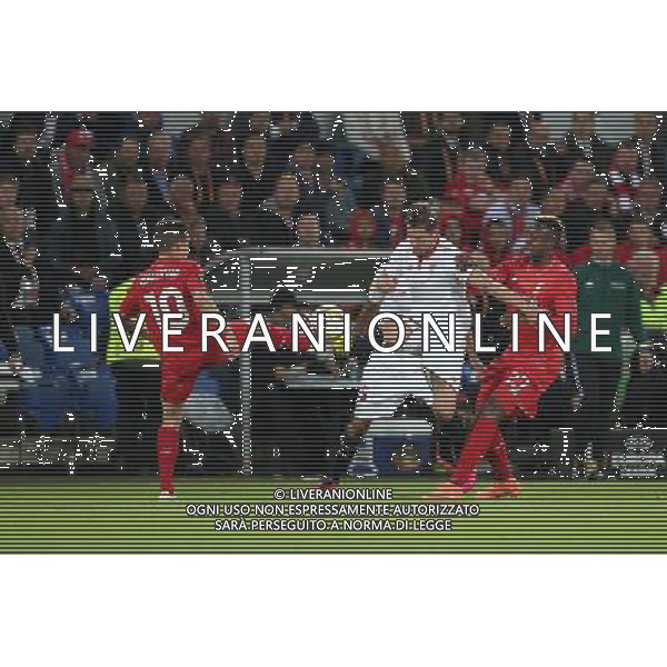 BAZYLEA 18.05.2016 MECZ FINAL LIGA EUROPY SEZON 2015/16 --- UEFA EUROPA LEAGUE FINAL MATCH IN BASEL: LIVERPOOL FC - SEVILLA FC PHILIPPE COUTINHO GRZEGORZ KRYCHOWIAK DIVOCK ORIGI FOT. PIOTR KUCZA/NEWSPIX.PL --- Newspix.pl / AGENZIA ALDO LIVERANI SAS - ITALY ONLY EDITORIAL USE ONLY Liverpool - Siviglia Finale UEFA Europa League 2015/2016 Basilea - 18.05.2016