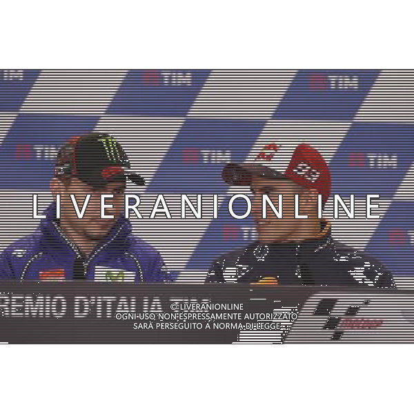 Motomondiale, Gran Premio d\'Italia TIM, 19/05/2016, nella foto: JORGE LORENZO, MARC MARQUEZ, Â©CLAUDIO ZAMAGNI/AGENZIA ALDO LIVERANI S.A.S.