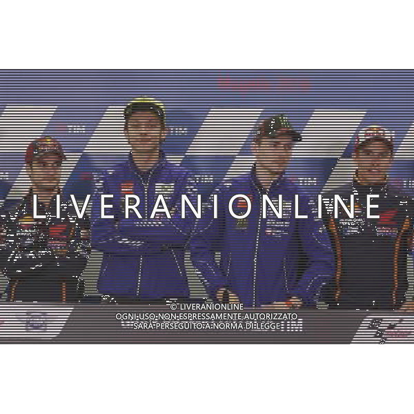 Motomondiale, Gran Premio d\'Italia TIM, 19/05/2016, nella foto: , DANI PEDROSA, VALENTINO ROSSI, JORGE LORENZO, MARC MARQUEZ, Â©CLAUDIO ZAMAGNI/AGENZIA ALDO LIVERANI S.A.S.