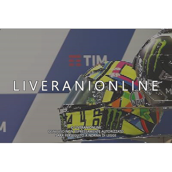 Motomondiale, Gran Premio d\'Italia TIM, 19/05/2016, nella foto: il casco di valentino rossi, Â©CLAUDIO ZAMAGNI/AGENZIA ALDO LIVERANI S.A.S.