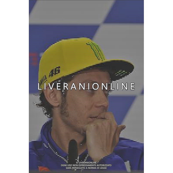 Valentino Rossi durante la conferenza stampa di presentazione del Gran Premio di Italia Â©Piazzolla / AGENZIA ALDO LIVERANI SAS