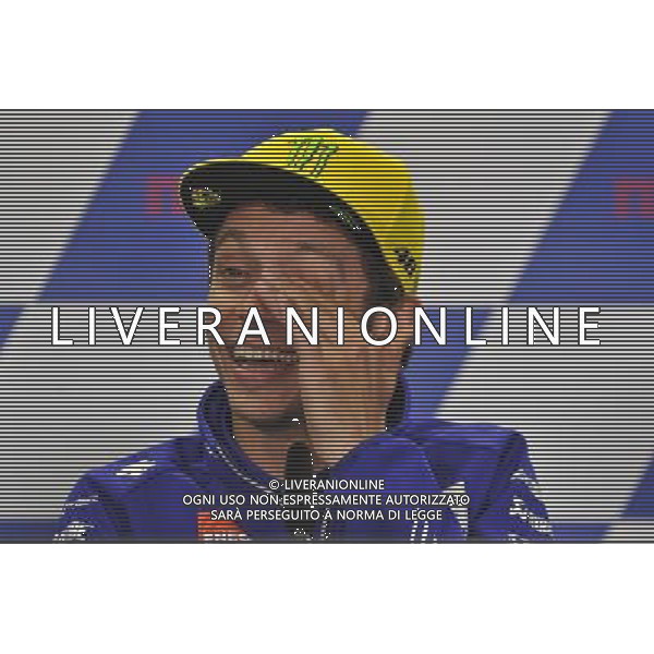 Valentino Rossi durante la conferenza stampa di presentazione del Gran Premio di Italia Â©Piazzolla / AGENZIA ALDO LIVERANI SAS