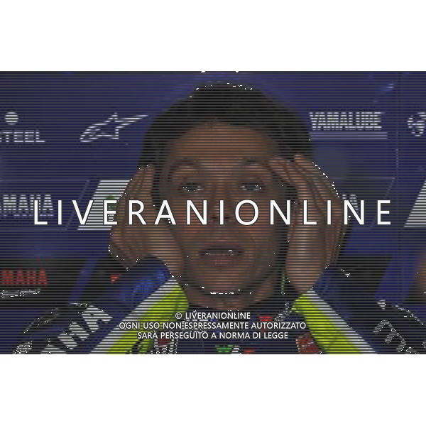 Valentino Rossi ai box durante le prove libere del MotoGP Gran Premio di Italia - 20 Maggio 2016 Â© PIAZZOLLA / AGENZIA ALDO LIVERANI SAS