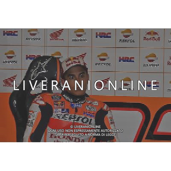 Marc Marquez ai box durante le prove libere del MotoGP Gran Premio di Italia - 20 Maggio 2016 Â© PIAZZOLLA / AGENZIA ALDO LIVERANI SAS