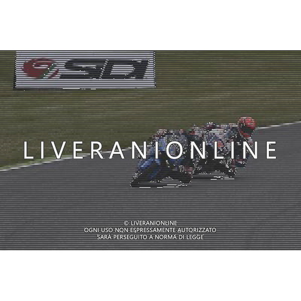 Jorge Navarro (9) Fabio Di Giannantonio (4) durante le prove libere del MotoGP Gran Premio di Italia 20 Maggio 2016 Â©PIAZZOLLA/ AGENZIA ALDO LIVERANI SAS