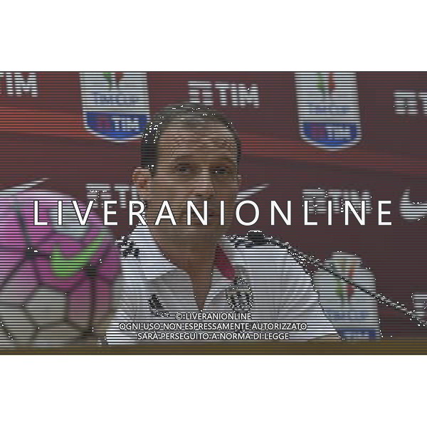 Conferenza Stampa di vigilia della Finale di Coppa Italia Tim Cup Juventus Milan a Roma 20 Maggio 2016 nella foto Massimiliano Allegri Â©Corradetti / AGENZIA ALDO LIVERANI SAS