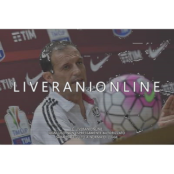 Conferenza Stampa di vigilia della Finale di Coppa Italia Tim Cup Juventus Milan a Roma 20 Maggio 2016 nella foto Massimiliano Allegri Â©Corradetti / AGENZIA ALDO LIVERANI SAS