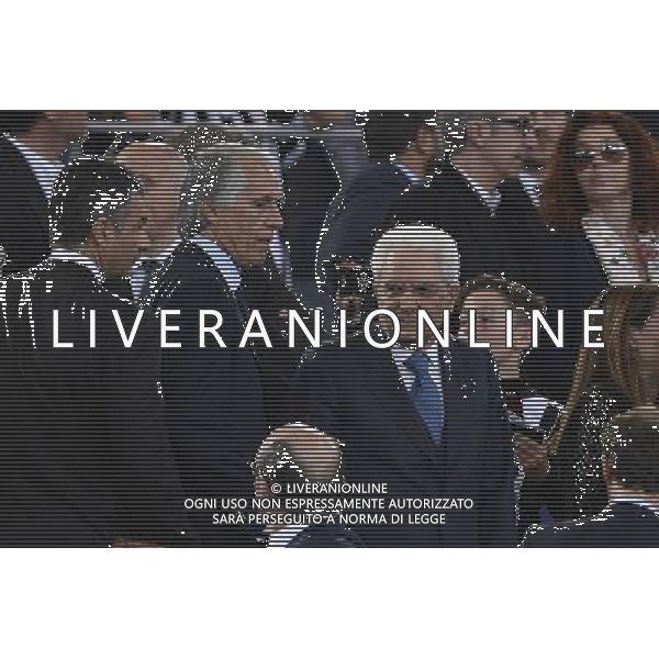 Finale TIM CUP 2015-2016 Milan vs Juventus - Roma - 21.05.2015 - nella foto: Sergio Mattarella e Giovanni Malago\' / Ph. Corradetti - AGENZIA ALDO LIVERANI SAS
