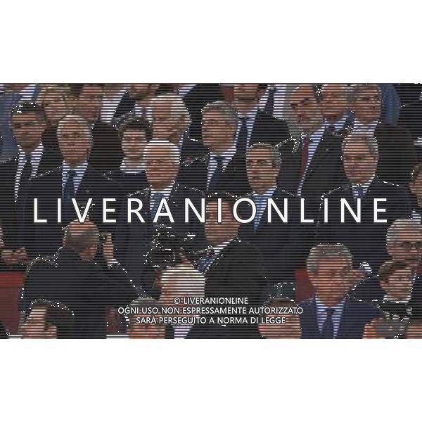 Coppa Italia TIM Cup 2015/2016 Finale Roma - 21.05.2016 Milan-Juventus Nella Foto:malago\' mattarella gasparri beretta /Ph.Vitez-Ag. Aldo Liverani