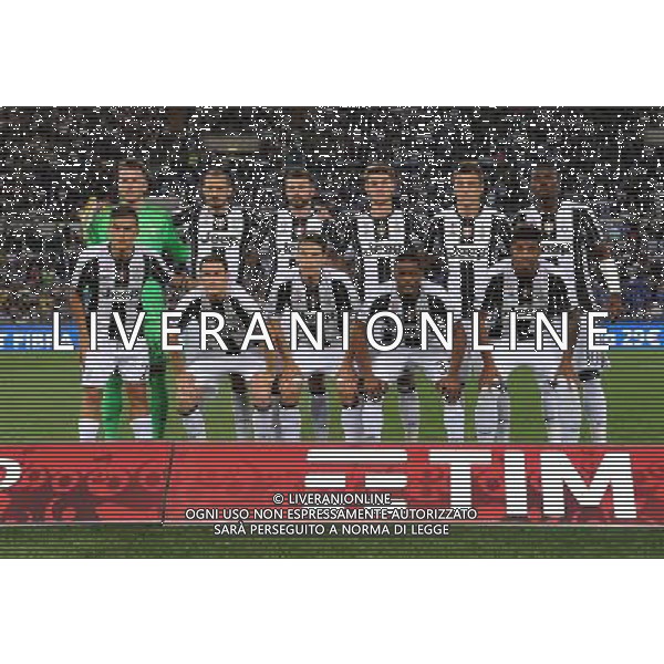 Coppa Italia TIM Cup 2015/2016 Finale Roma - 21.05.2016 Milan-Juventus Nella Foto:juventus squadra formazione neto,chiellini,barzagli,rugani,mandzukic,pogba,dybala,lichtsteiner,hernanes,evra,lemina /Ph.Vitez-Ag. Aldo Liverani