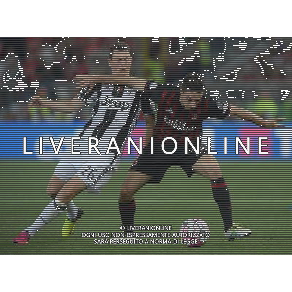 Coppa Italia TIM Cup 2015/2016 Finale Roma - 21.05.2016 Milan-Juventus Nella Foto: giacomo bonaventura e lichtsteiner /Ph.Vitez-Ag. Aldo Liverani