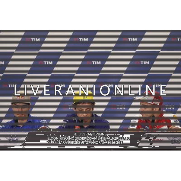 Motomondiale, Gran Premio d\'Italia TIM, 20/05/2016, Qualifiche, nella foto: VALENTINO ROSSI, ANDREA IANNONE, MAVERICK VINALES, Â©CLAUDIO ZAMAGNI/AGENZIA ALDO LIVERANI S.A.S