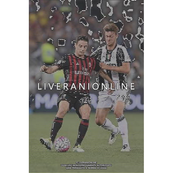 Finale TIM CUP 2015-2016 Milan vs Juventus - Roma - 21.05.2015 - nella foto: giacomo Bonaventura e Rugani daniele / Ph. Corradetti - AGENZIA ALDO LIVERANI SAS